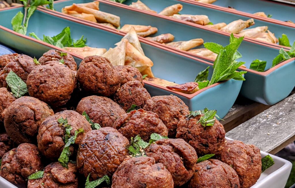Buffet traiteur de produits frais et de saison pour séminaire à Nantes