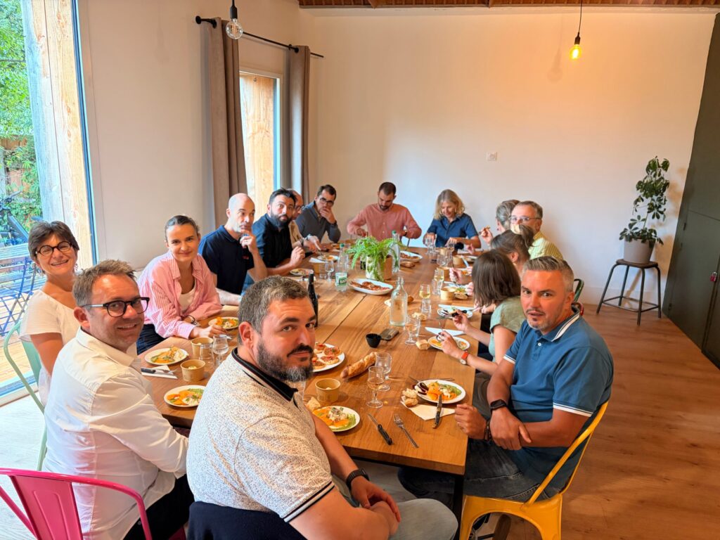 Déjeuner de séminaire dans l'Atelier de Quartier Libre Chantenay, Nantes