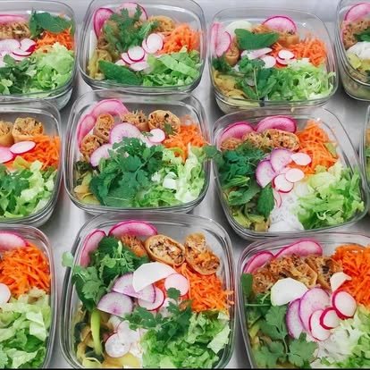 Salades fraîches, repas traiteur pour séminaire – Quartier Libre Chantenay, Nantes